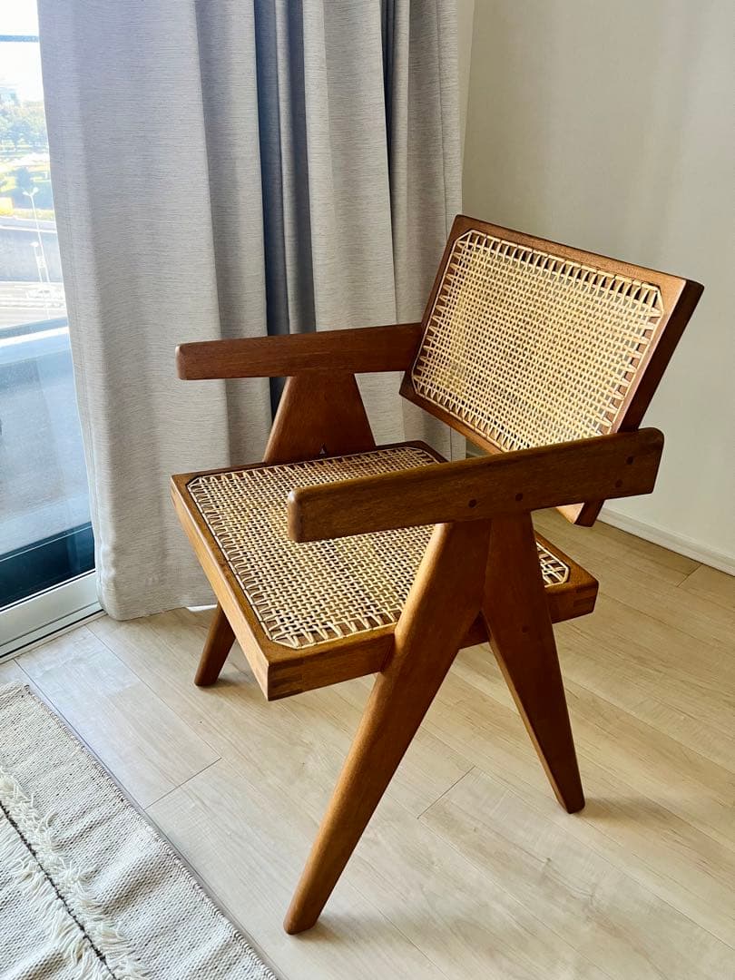 5*6様 チーク チェアピエール・ジャンヌレ