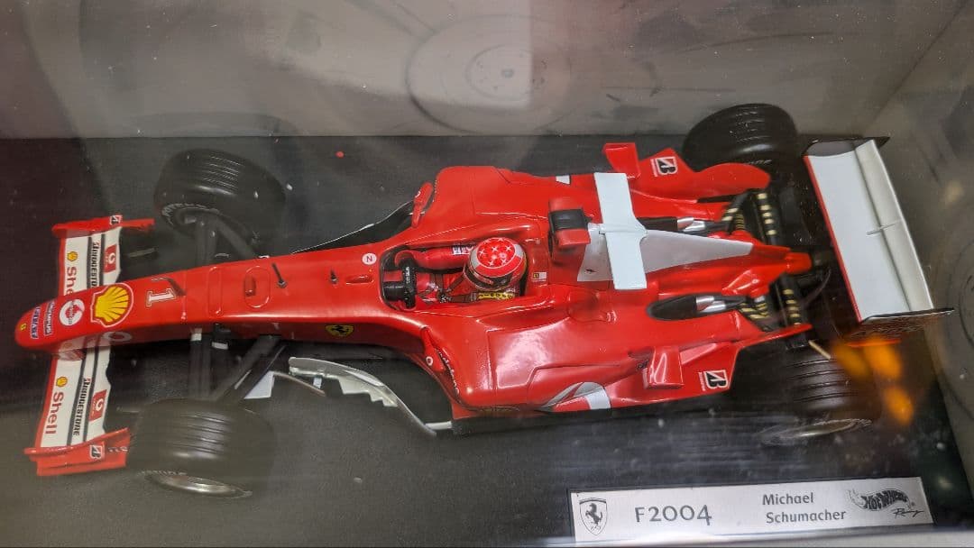 限定 HW 1/18 Ferrari F2004 #1シューマッハ 300Pcs