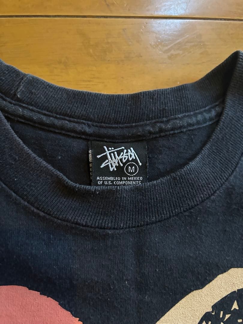 old stussy 90s 00s love hate バンドT スカル