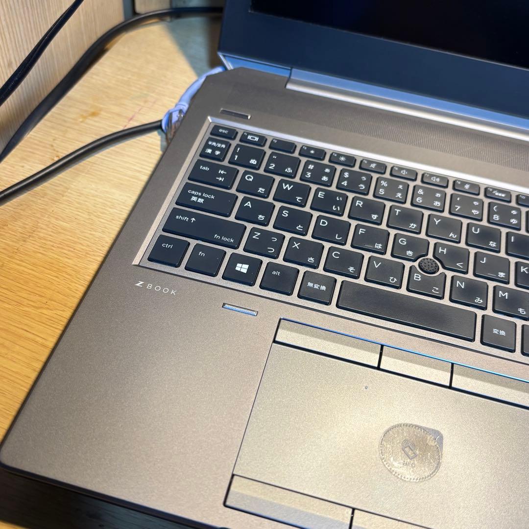 Windowsノート本体 hp zbook 15 g6,i7 8850h,512GB,16BG ram