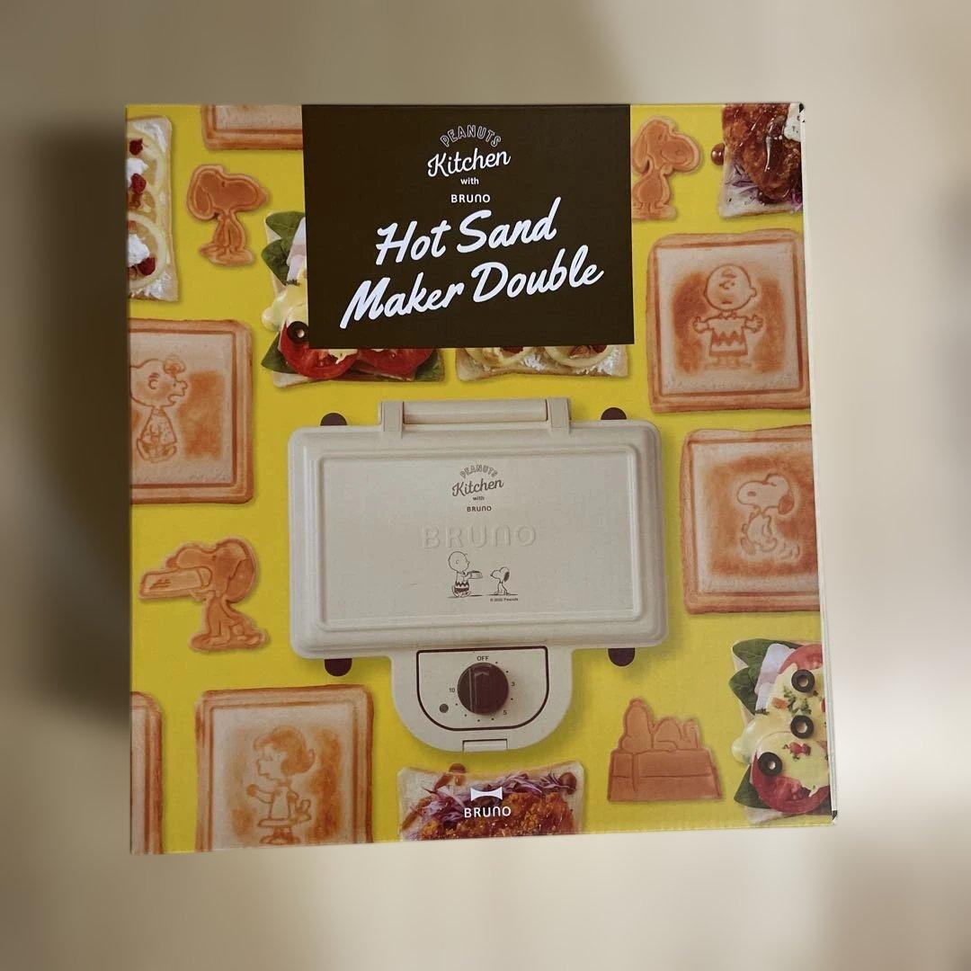 スヌーピーホットサンドメーカーダブル