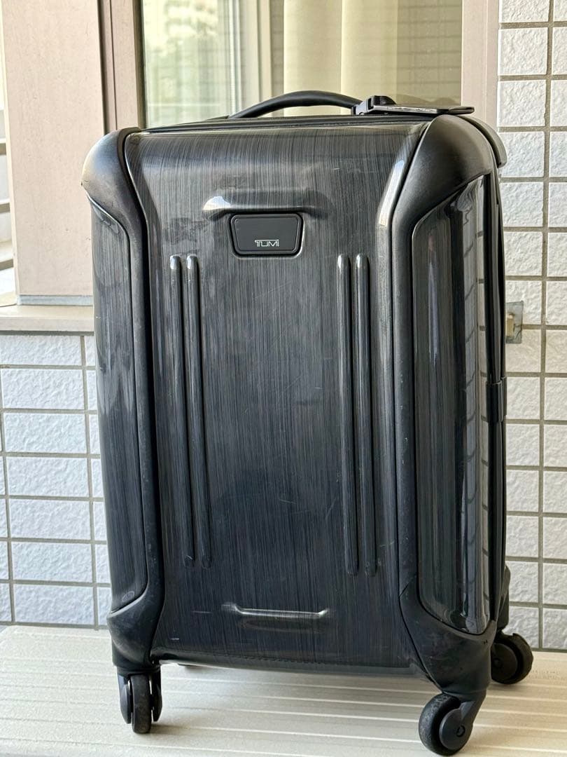 【ジャンク品】TUMI キャリーケース ブラック ポリカーボネート