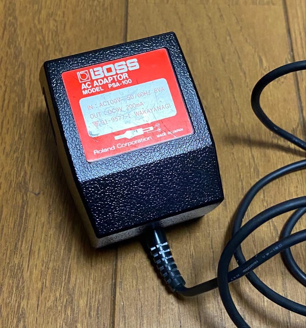BOSS RV-2 デジタルリバーブ /ディレイ 純正アダプター、説明書付き