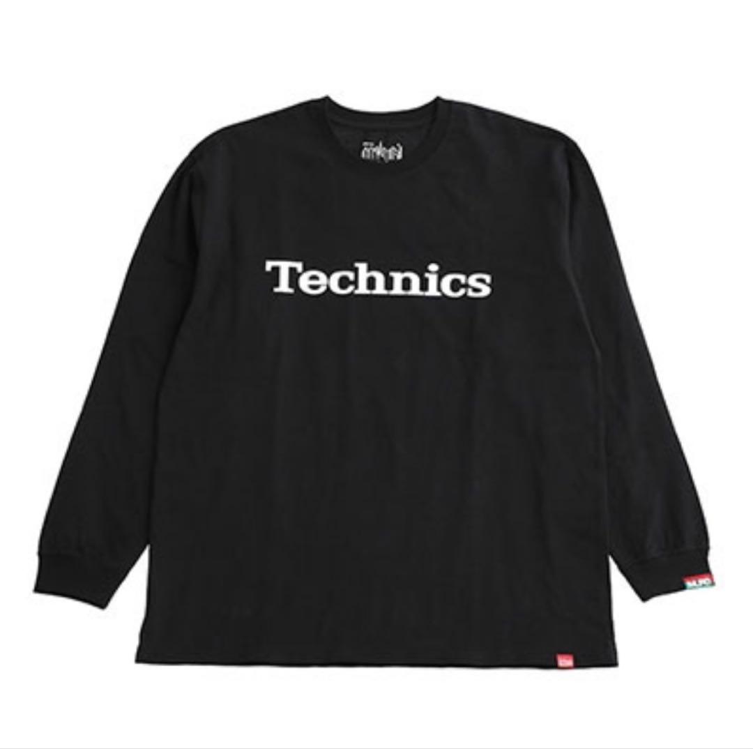 Muro ×TechnicsManhattanPortageブラック ロングT