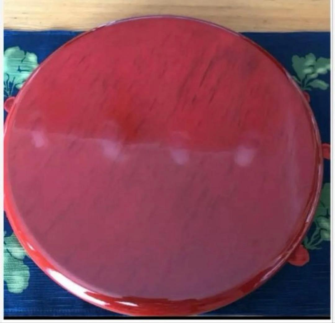 新品・箱付き うるし塗装器 盆