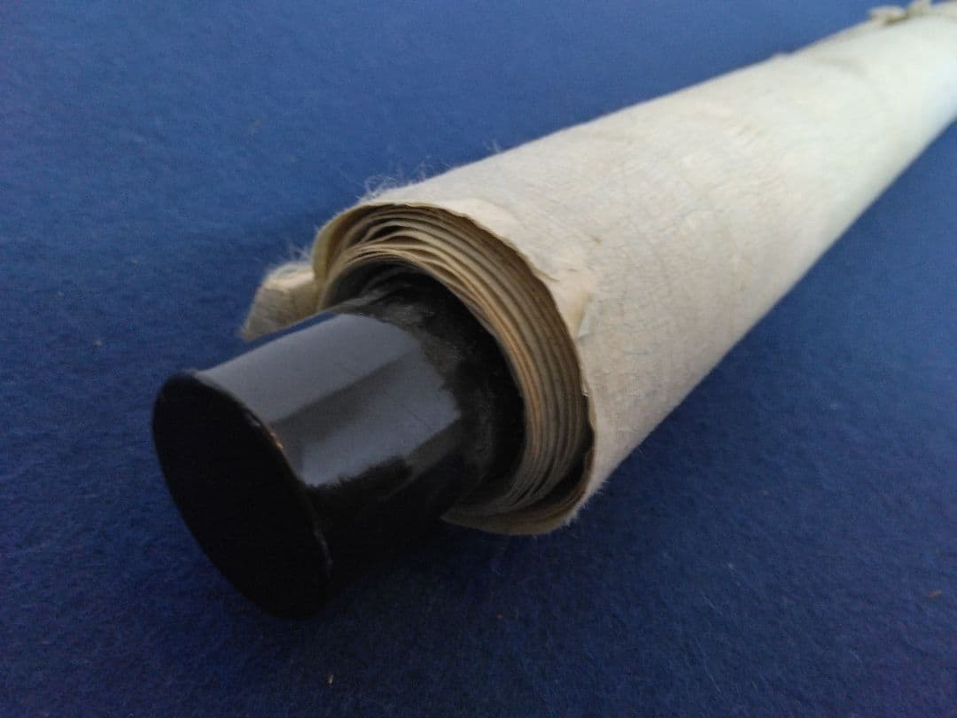 【みりん様用】鳥獣戯画　紙本　掛軸（河鍋暁斎 風）