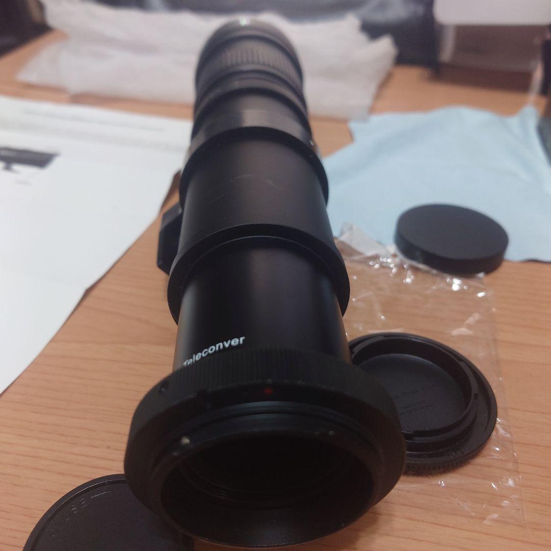 420-800mm f/8-3.16超望遠 ズームレンズ＋テレコンバーター