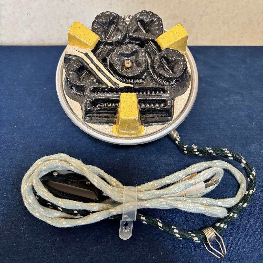 人間国宝 高橋敬典造 朝鮮風炉 野々田製電熱器 茶釜 敷板 茶道具 お点前道具