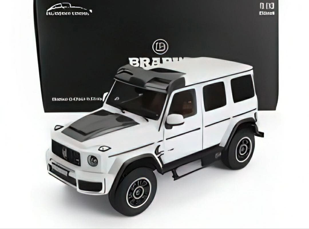 Brabus G-Class ホワイト 1\18スケールモデルミニカー