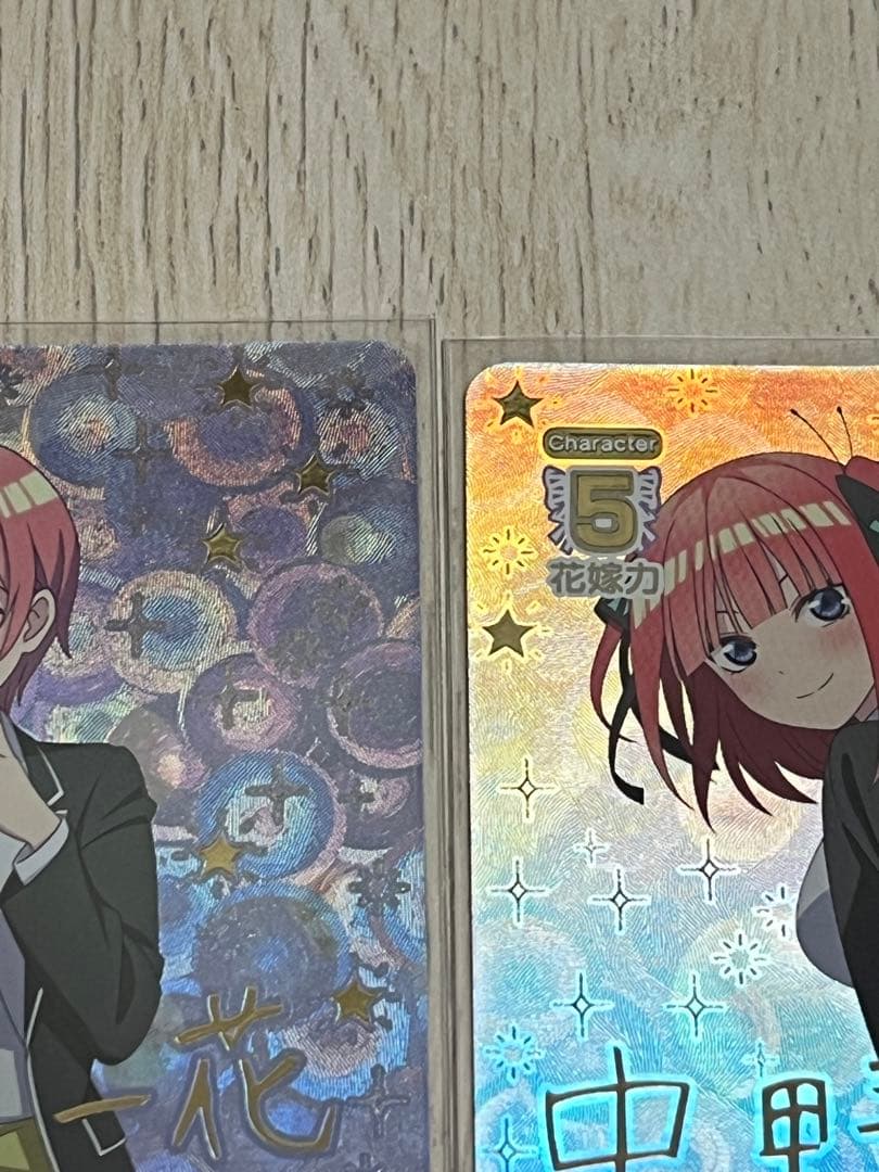 五等分の花嫁　カードゲーム　SP 一花・ニ乃・美玖　3枚セット