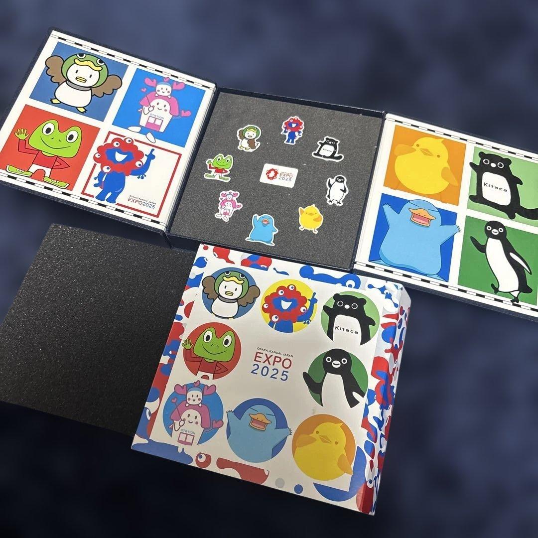 大阪関西万博　JR キャラクター　ピンバッジ セット　ミャクミャク