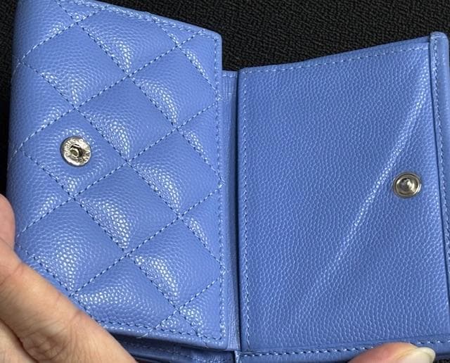 最終値下げ！CHANEL シャネル マトラッセ スモールフラップ 三つ折り財布