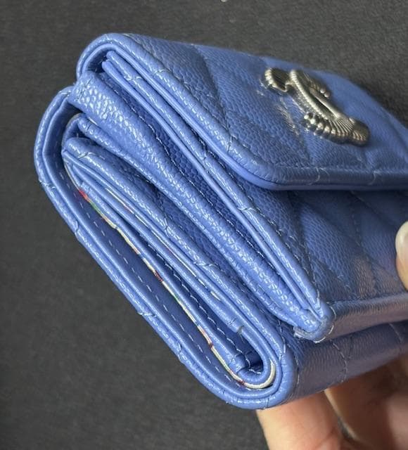 最終値下げ！CHANEL シャネル マトラッセ スモールフラップ 三つ折り財布