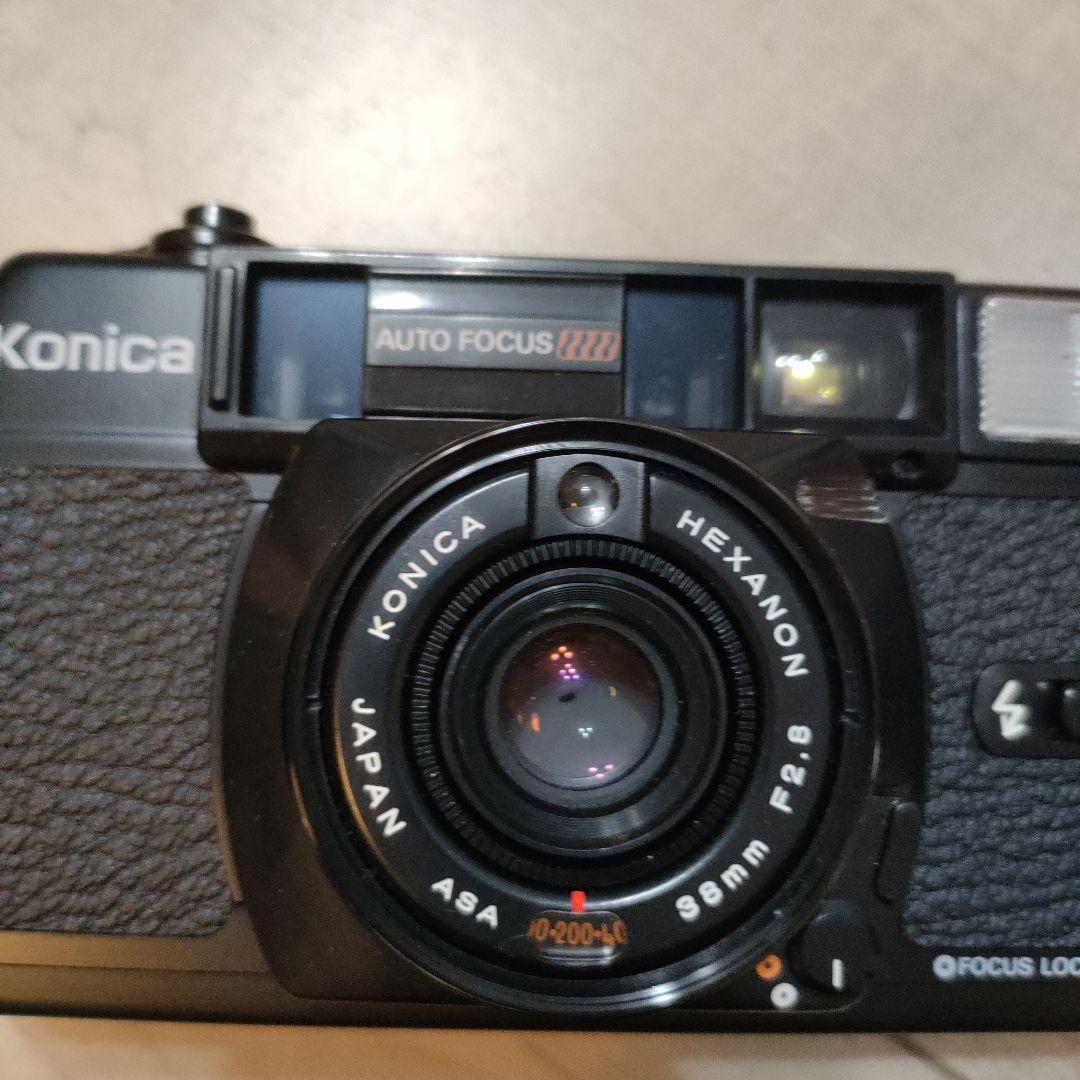 世界初オートフォーカスカメラ Konica Hexanon 58mm F2.8