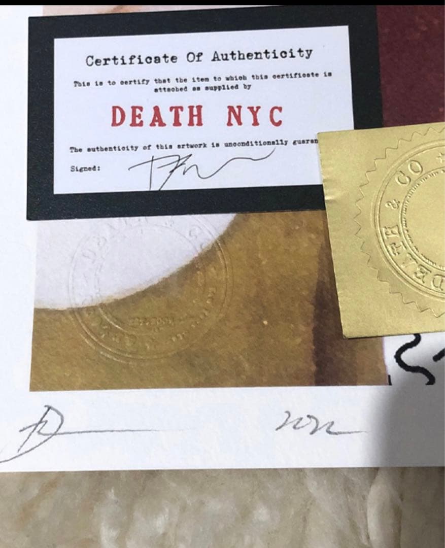 DEATH NYC 世界限定100枚 奈良美智 ／キースヘリングロッタちゃん13