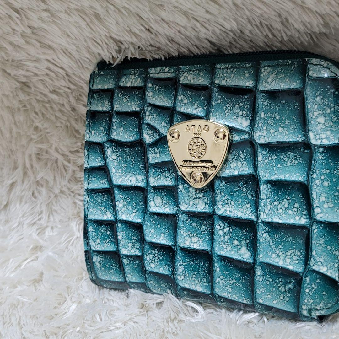 ななごん様 アタオ ミニ財布 ミリモ クラリティ 2025年購入 エバーグリーン