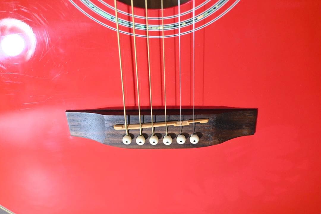 【整備済み】Stafford SF-180-RD スタッフォード 赤ギター