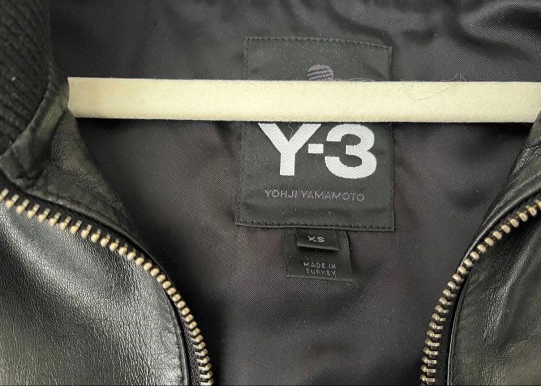 定価12万‼️Y-3ヨウジヤマモト レザージャケット