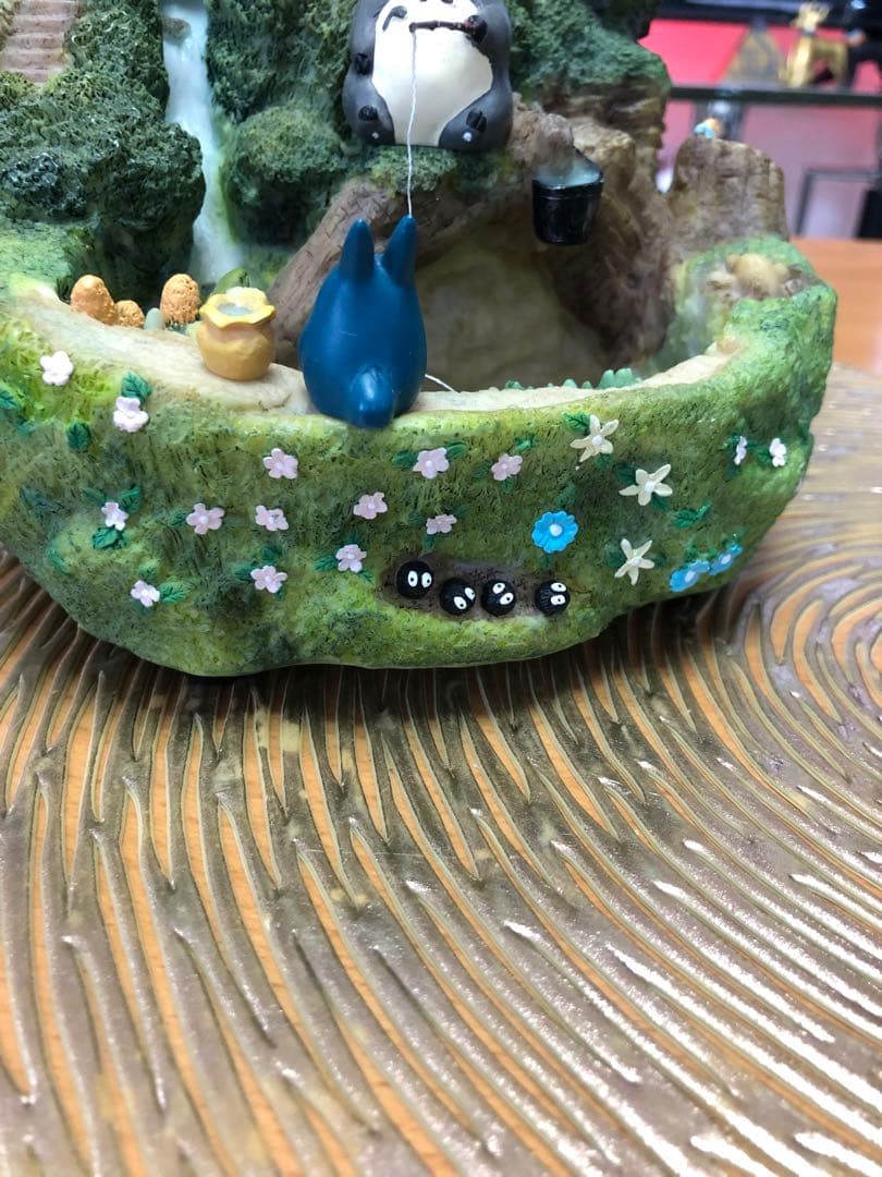 ジブリ となりのトトロ ミニウォーターガーデン 釣りに行こう (ジャンク扱い)