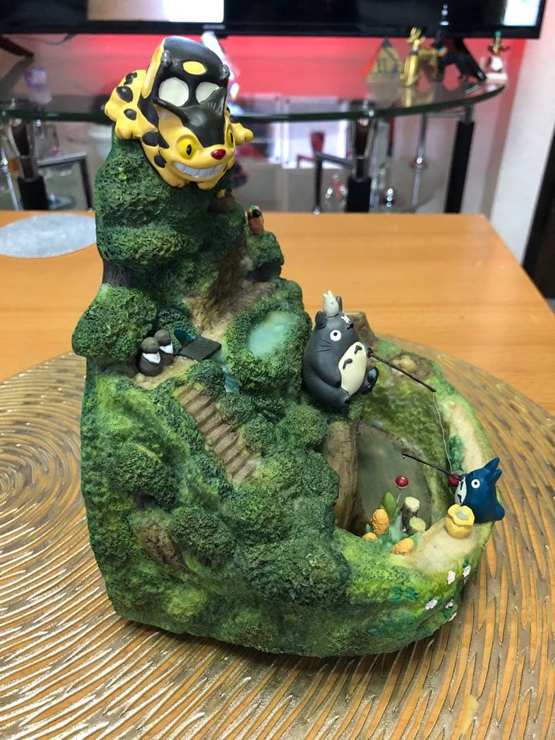 ジブリ となりのトトロ ミニウォーターガーデン 釣りに行こう (ジャンク扱い)
