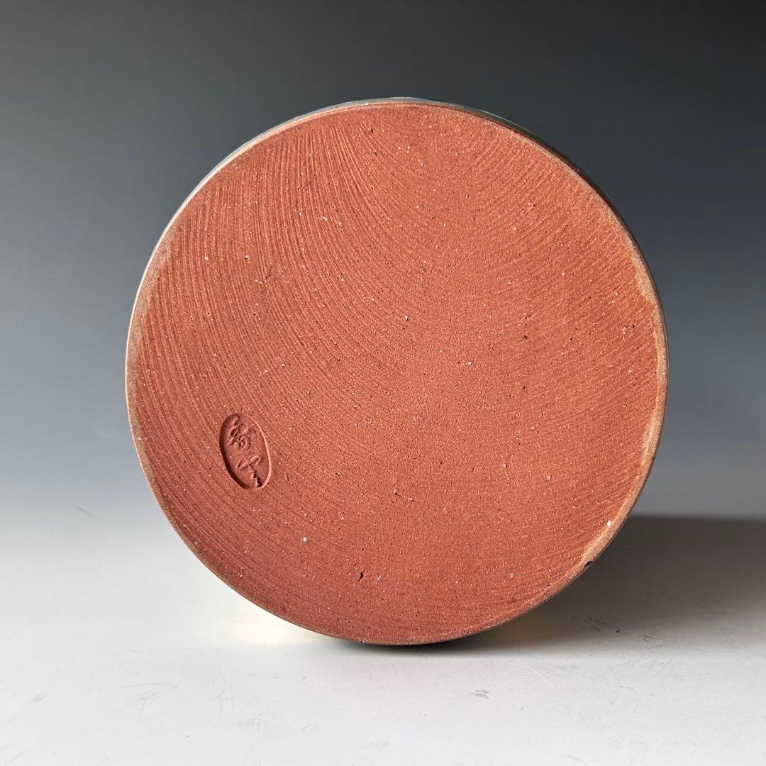 茶道具　乾山写　金彩　竹絵　水指　宮川香雲　共箱　茶会　京焼　棚　作家物　陶芸