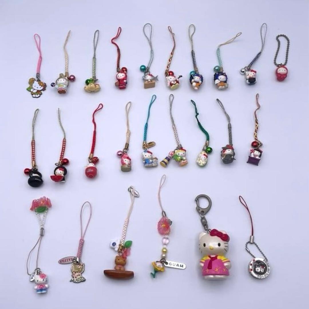 ご当地キティ　ストラップ　101個セット　まとめ売り