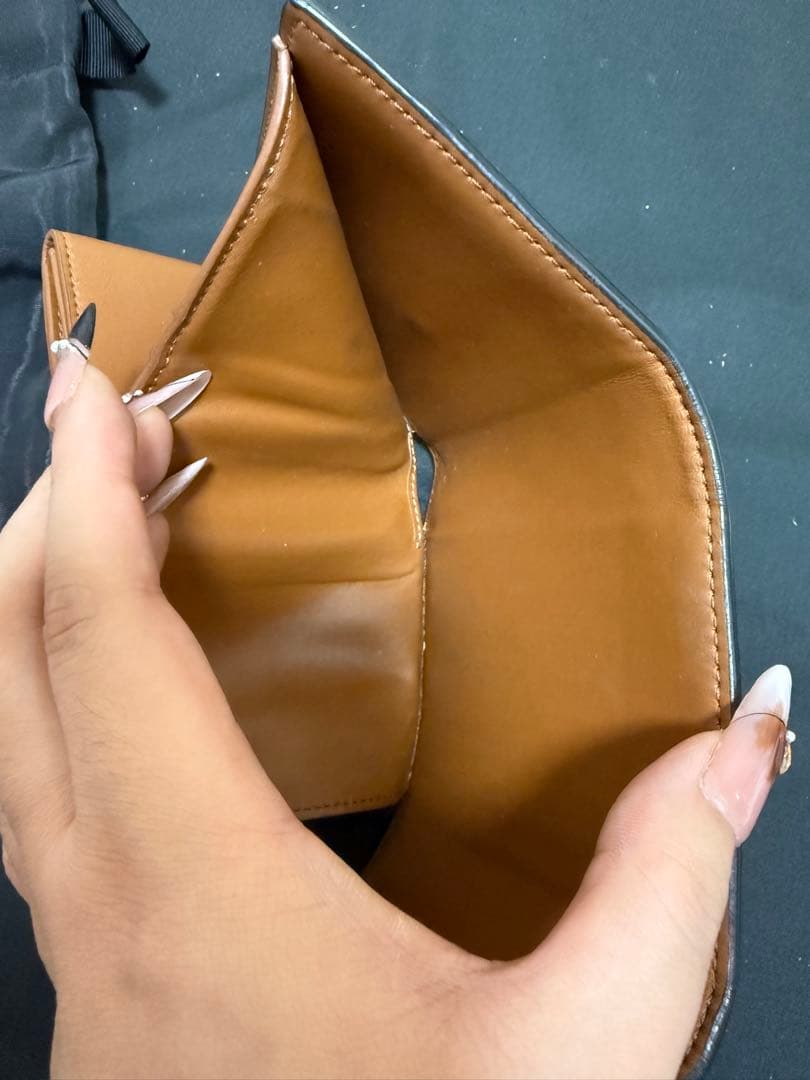 CELINE 三つ折り財布 ダークブラウン