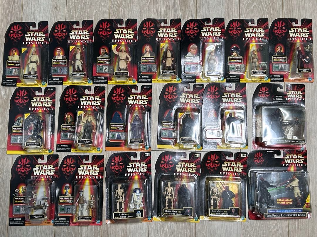 スター・ウォーズ エピソード1 フィギア19点セット