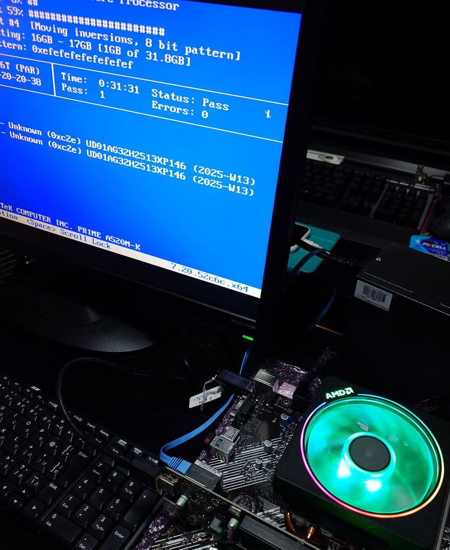 fanxiang DDR4 3200 16GB x2 32GB 【動作確認済】