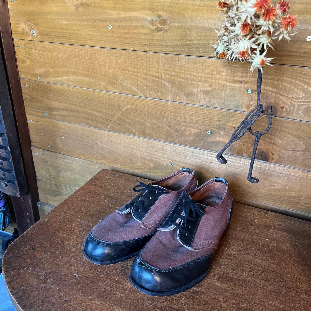 ヴィンテージ軍サービスシューズ