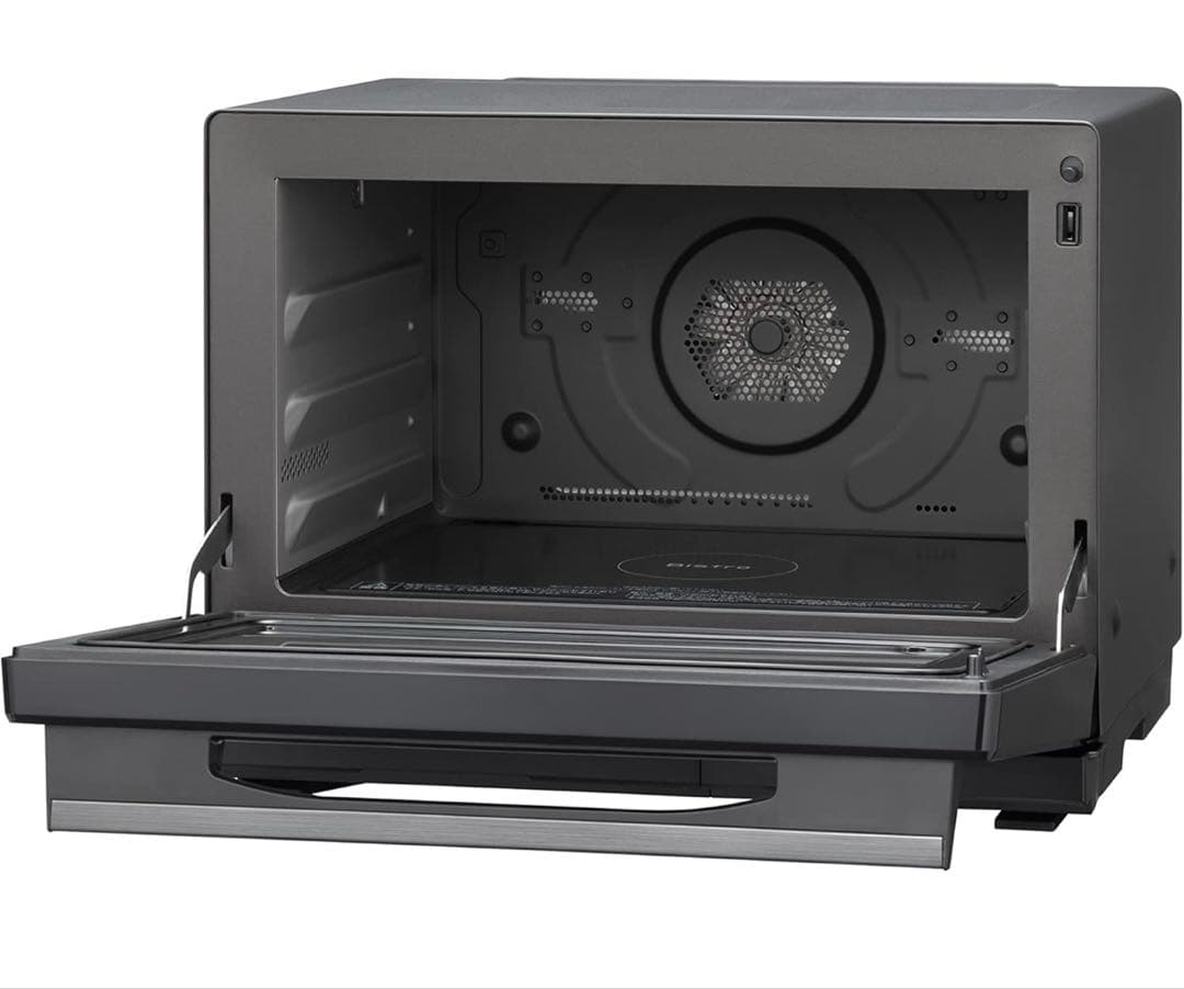 パナソニック オーブンレンジ ビストロ 30L ブラック NE-BS8A-K