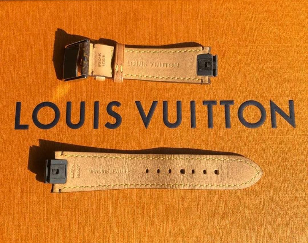 LOUIS VUITTON タンブールナノモノグラムキャンパスストラップL