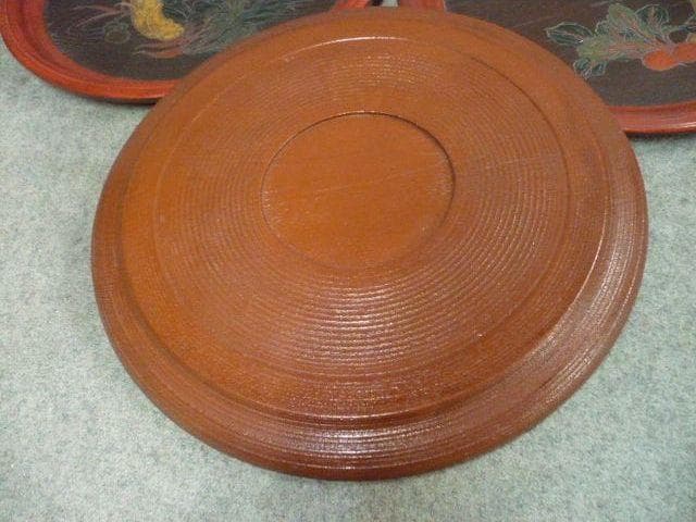 彫刻 野菜盆 3枚 [B31336]