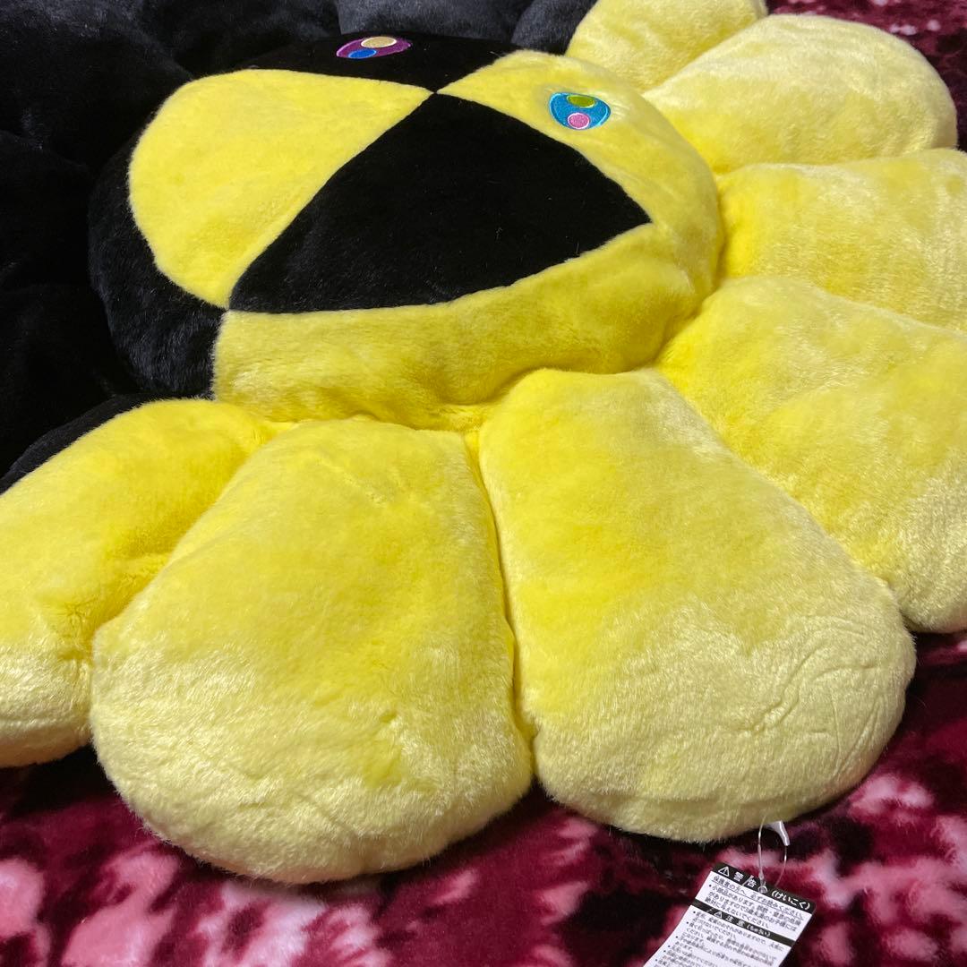 【1m大盤】村上隆TM × ヒカルHIKARU フラワークッション