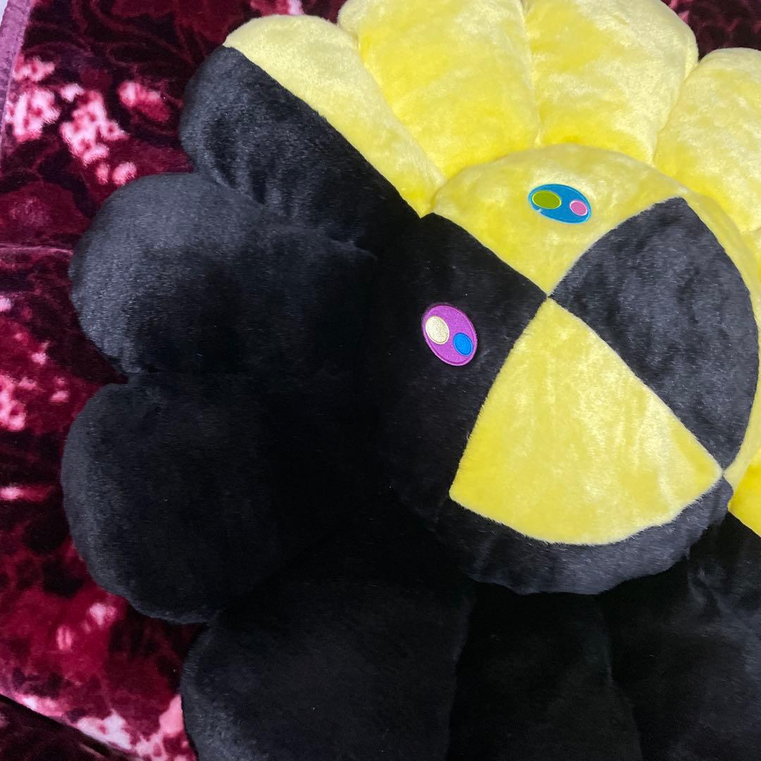 【1m大盤】村上隆TM × ヒカルHIKARU フラワークッション