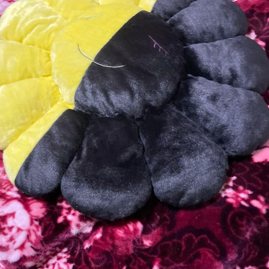 【1m大盤】村上隆TM × ヒカルHIKARU フラワークッション