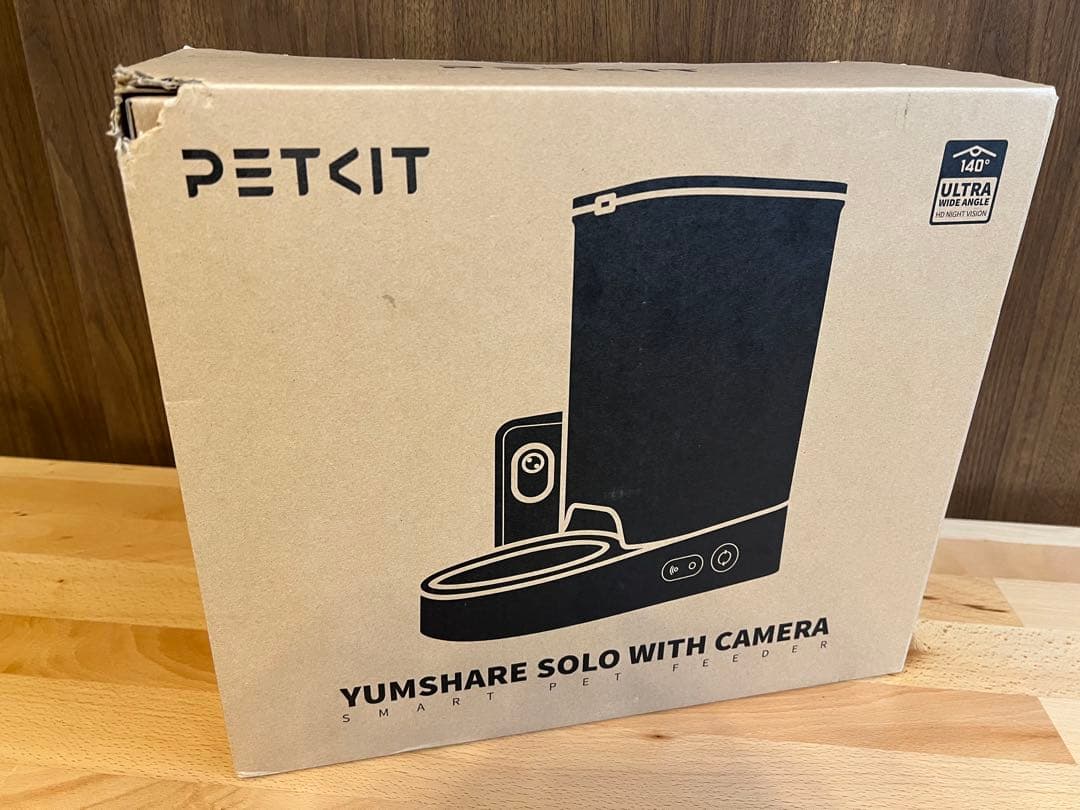 【訳あり新古品】PETKIT カメラ付き自動給餌器