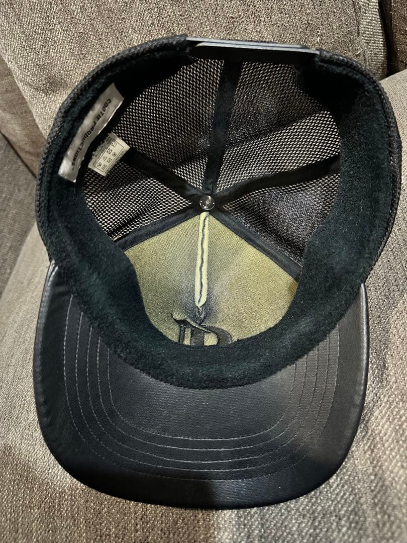 帽子 COOTIE Faux Leather 5 Panel Mesh Cap