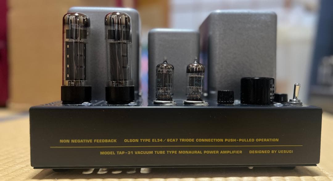 【美品レア】UESUGI 上杉 真空管パワーアンプ TAP-31 ペア