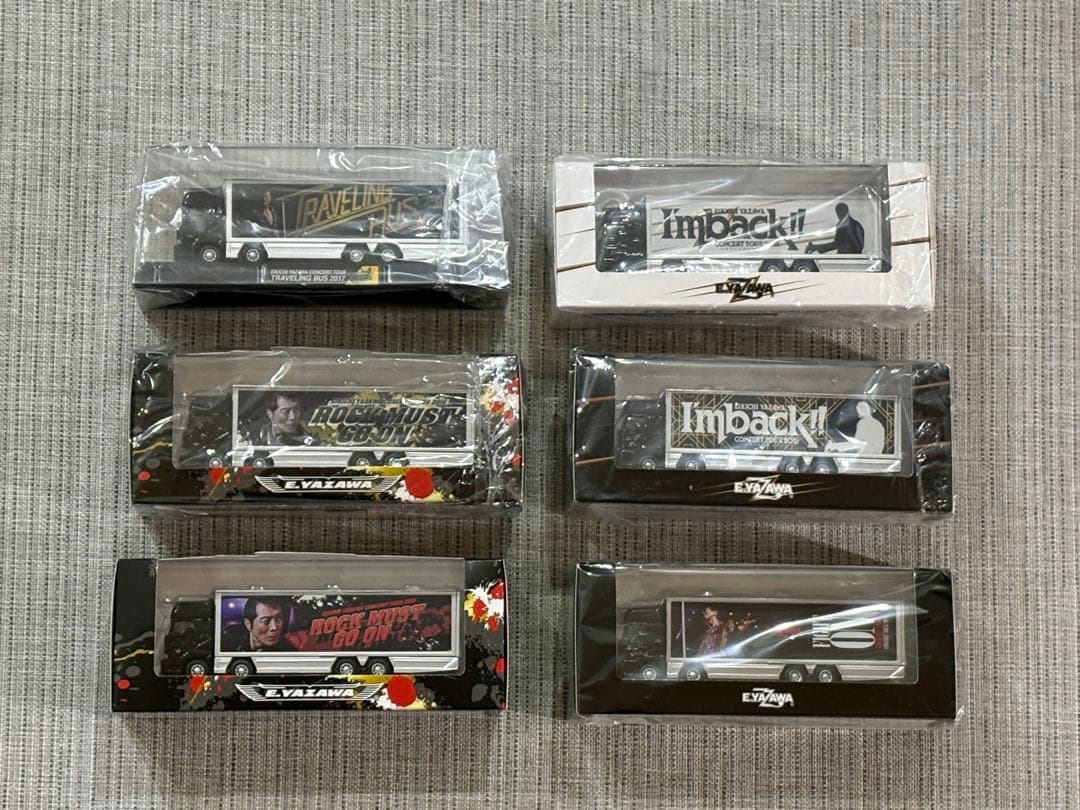 矢沢永吉 ツアーミニチュアトランポ 6台セット