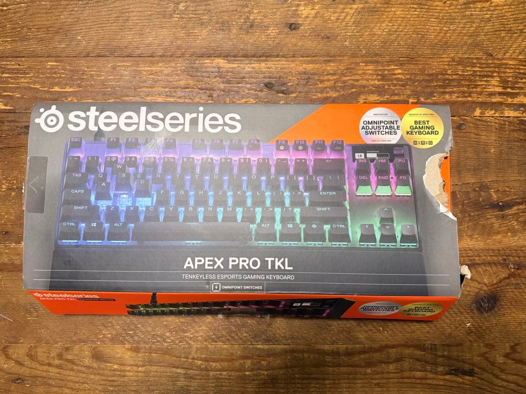 SteelSeries APEX PRO TKL ゲーミングキーボード