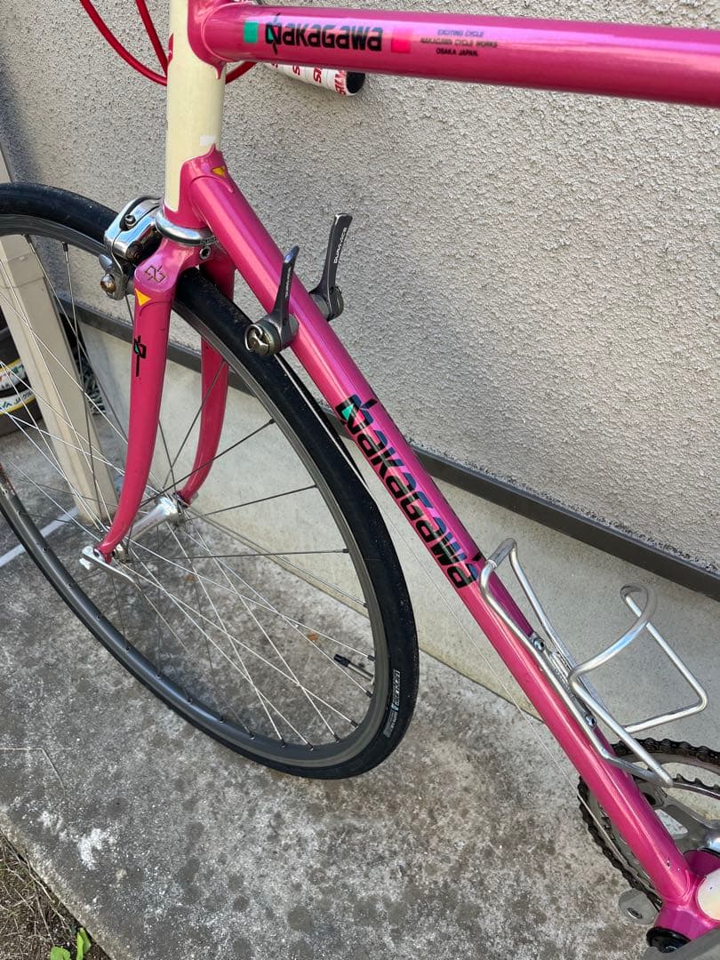 nakagawaナカガワクロモリフレームロードバイク　7400デュラエース8速