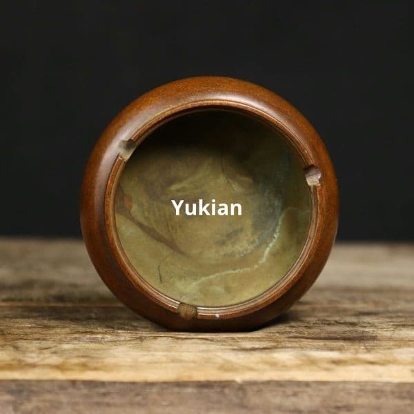 銅細工 蓋付灰皿 筆洗 書道具 文房具 書道具 文房具