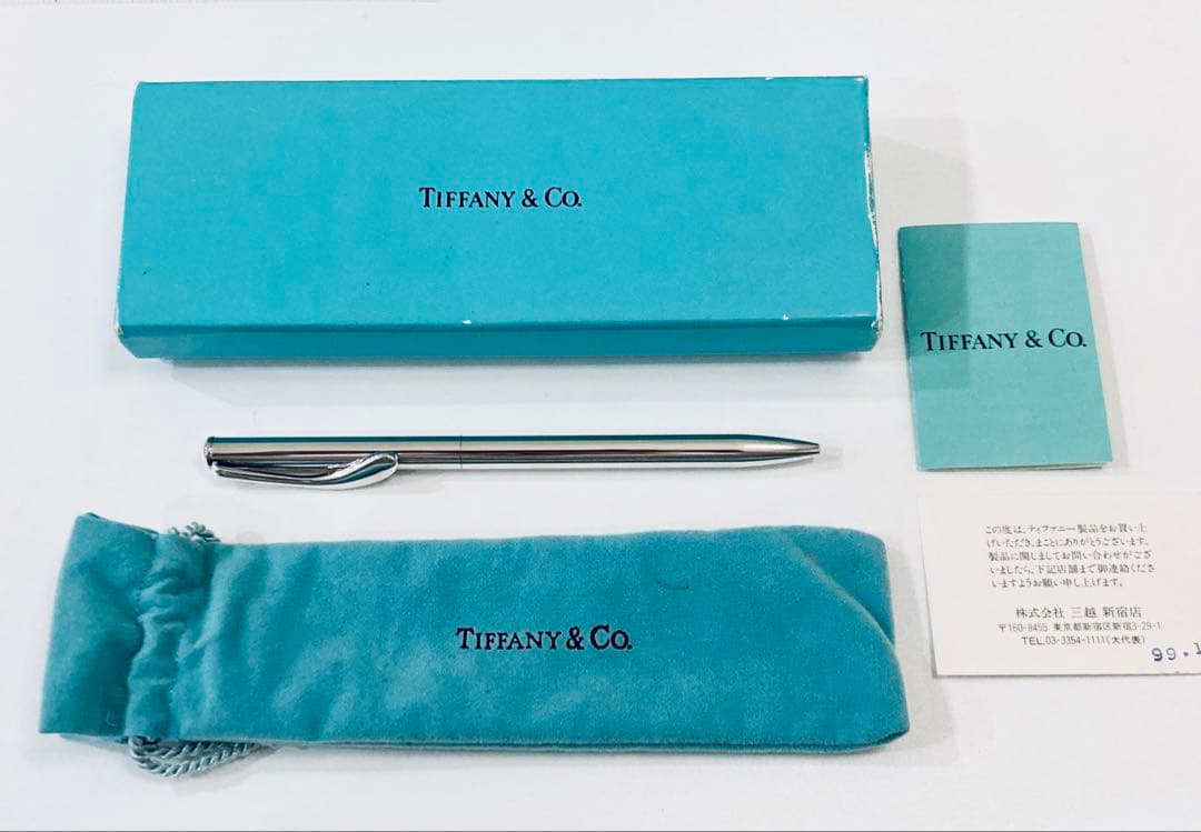 定価30,800円◆ティファニー 純銀ボールペン シルバー925 Tiffany