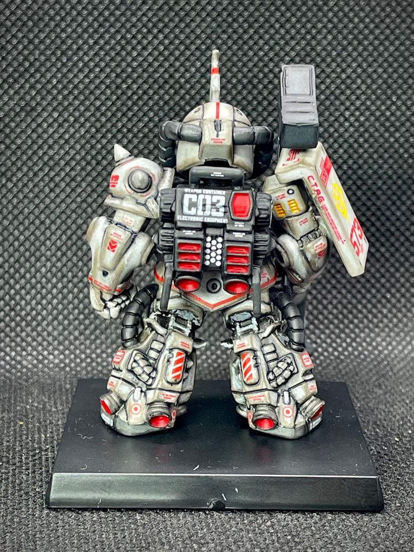 【送料無料】ガンダムコンバージ 高機動型ザクⅡ シン マツナガ専用機 リペイント