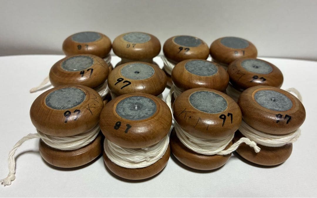 昭和　レトロ　組紐用　組玉　1個90g前後　60個セット　錘　重り