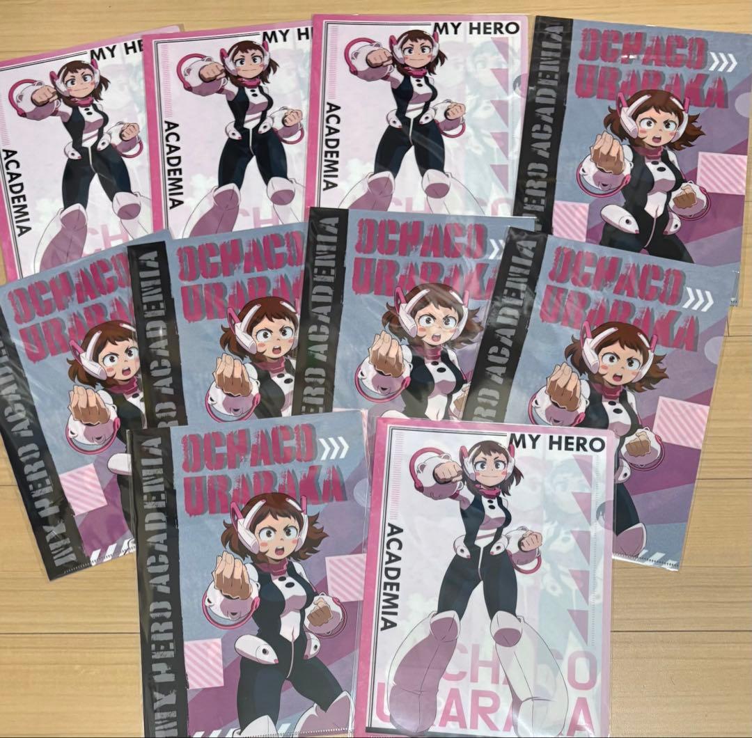 僕のヒーローアカデミア ヒロアカ クリアファイル まとめ売り　新規ビジュアル