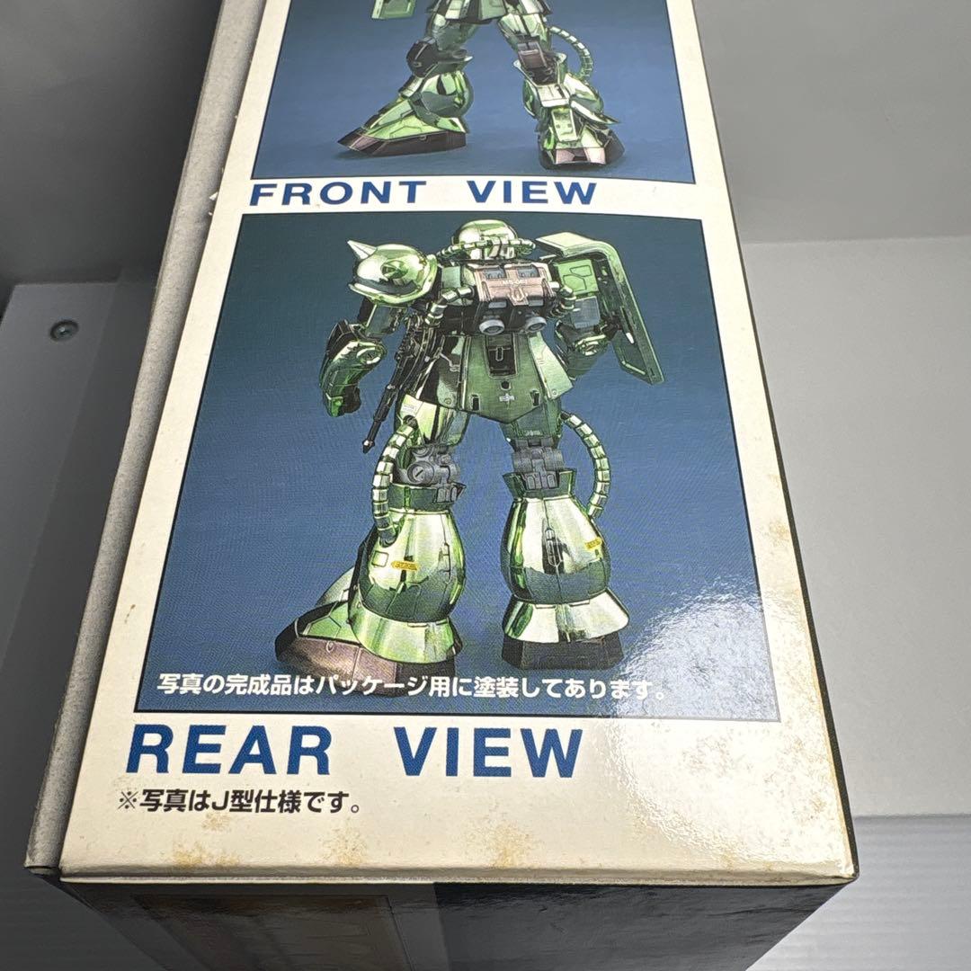 未組立MG1/100MS-06FザクIIコーティングバージョン箱汚れあり