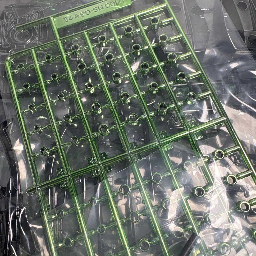 未組立MG1/100MS-06FザクIIコーティングバージョン箱汚れあり