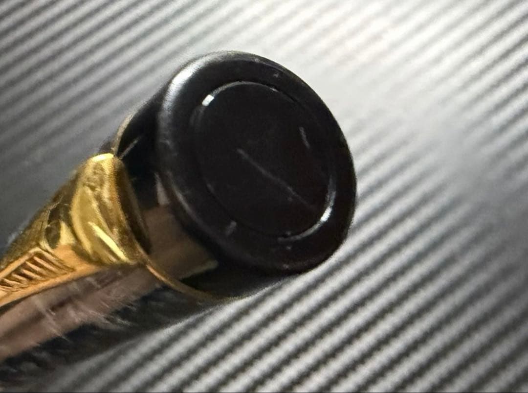 美品 パーカー デュオフォールド マーブルブルー F インターナショナル 万年筆